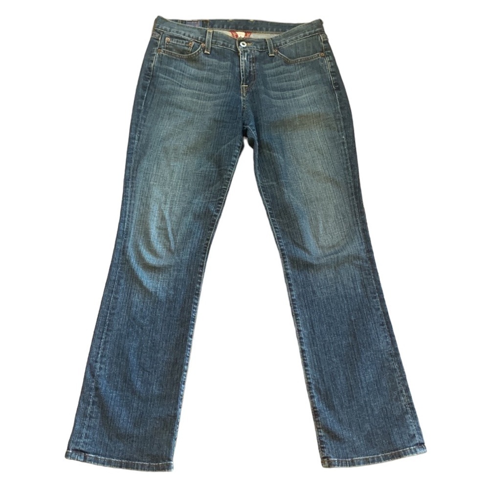 Lucky Brand Jeans Classic Rider Straight Leg Medium Wash Size 8